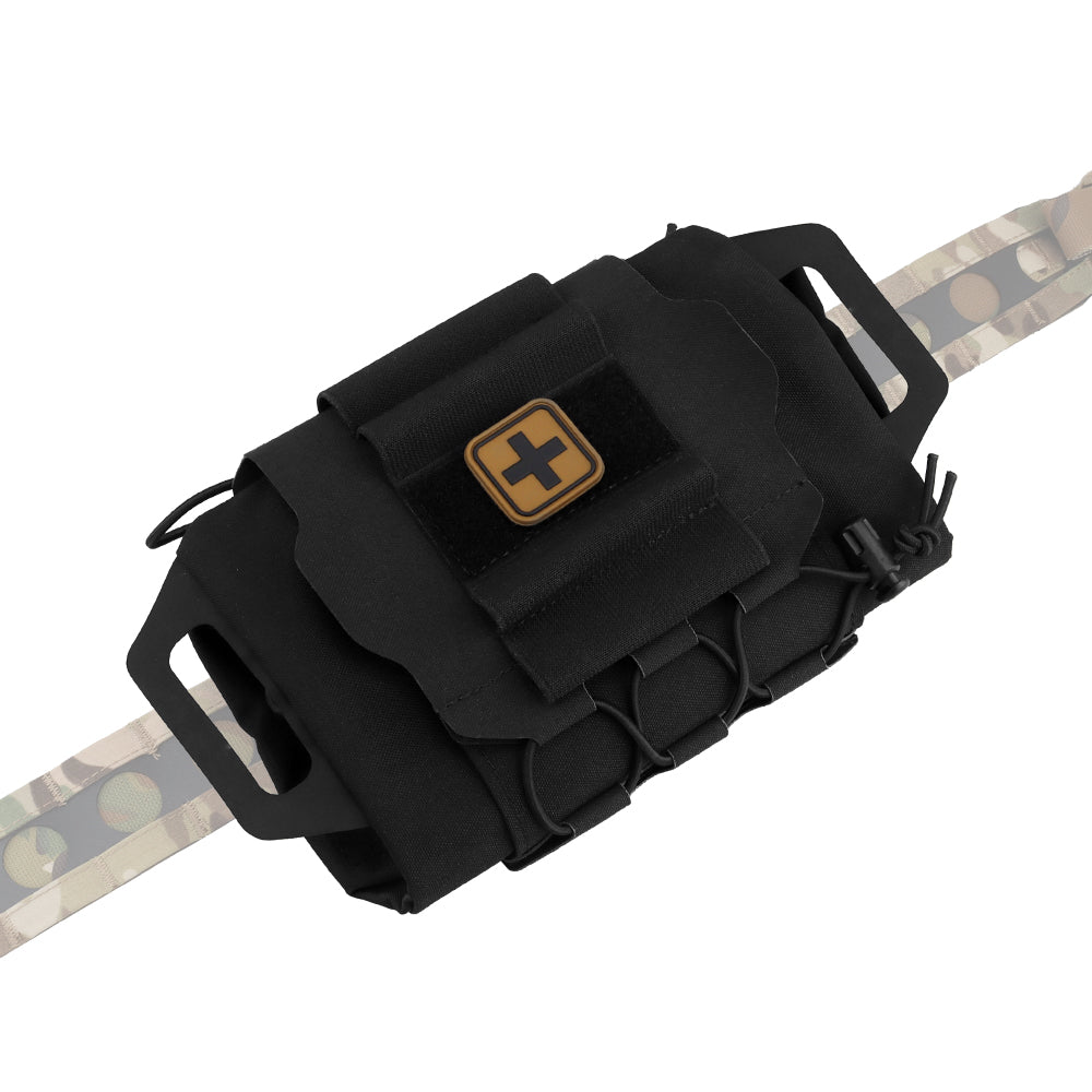 NEW Tactical Pouch with MOLLE attachments for belt/ Gear/ Backpack; Rapid Deployment First-aid Kit ; Survival Outdoor Hunting Emergency Camping Medical Kit