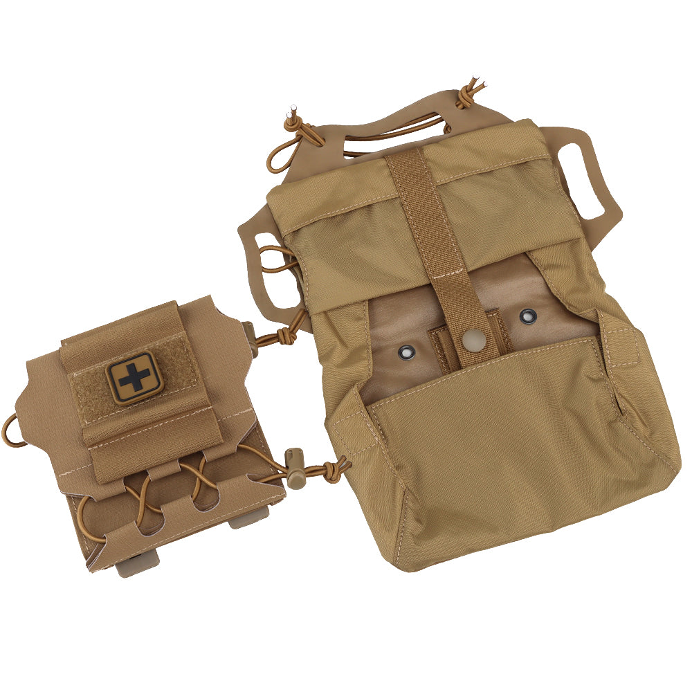 NEW Tactical Pouch with MOLLE attachments for belt/ Gear/ Backpack; Rapid Deployment First-aid Kit ; Survival Outdoor Hunting Emergency Camping Medical Kit