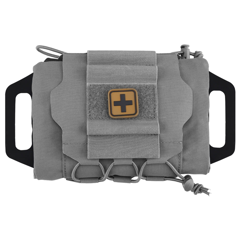 NEW Tactical Pouch with MOLLE attachments for belt/ Gear/ Backpack; Rapid Deployment First-aid Kit ; Survival Outdoor Hunting Emergency Camping Medical Kit