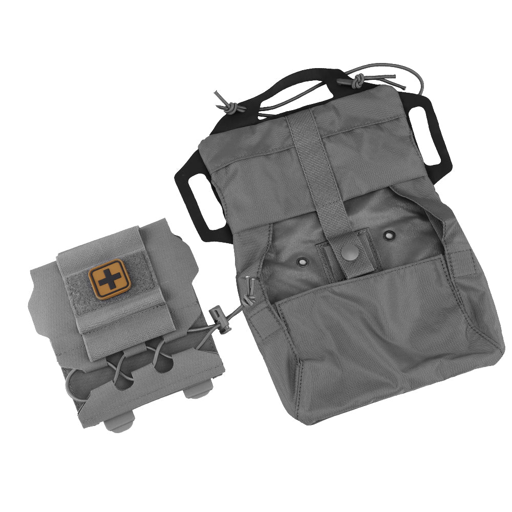 NEW Tactical Pouch with MOLLE attachments for belt/ Gear/ Backpack; Rapid Deployment First-aid Kit ; Survival Outdoor Hunting Emergency Camping Medical Kit