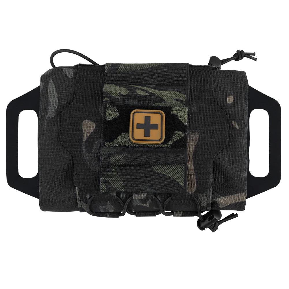 NEW Tactical Pouch with MOLLE attachments for belt/ Gear/ Backpack; Rapid Deployment First-aid Kit ; Survival Outdoor Hunting Emergency Camping Medical Kit