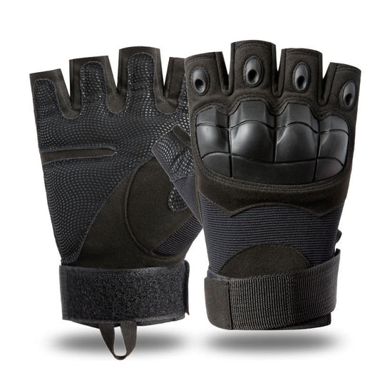Tactical open finger Gloves, Fingerless shooting Gloves, Survival Outdoor gloves, Combat Gloves
