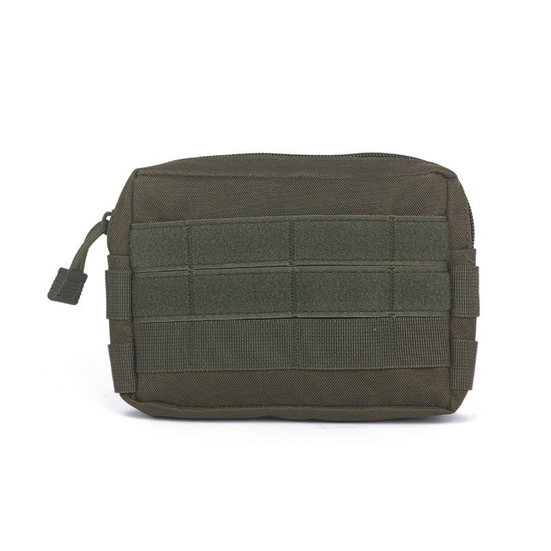 Outdoor EDC pouch;  Tactical pouch/tool bag with MOLLE capable attachment; Admin Pouch with MOLLE Attachment; Hunting tool bag for survival items with Velcro for morale patch or label