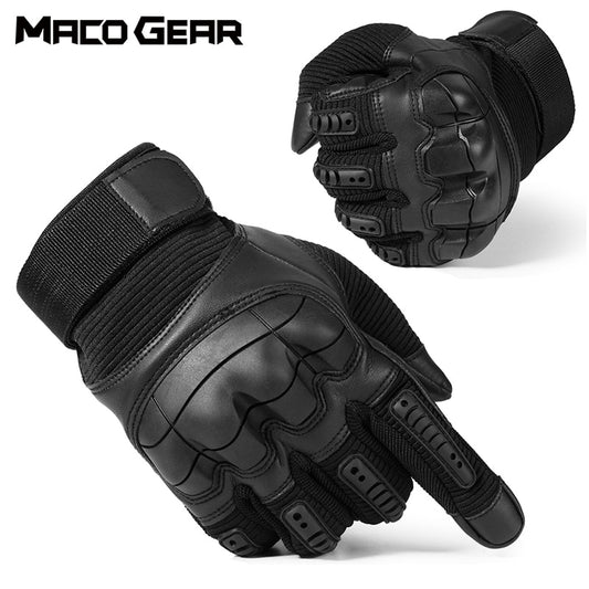 Touch Screen Tactical Gloves; Combat Full Finger Glove Men