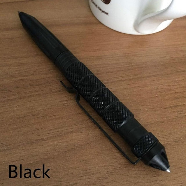 Tactical Pen Multipurpose Tool; Self Defense Pen; Glass Breaker Aluminum Alloy Pen; EDC, Outdoor and Survival Tool; Writing Ballpoint Pen